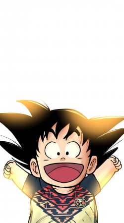 Goku Kid happy america hülle