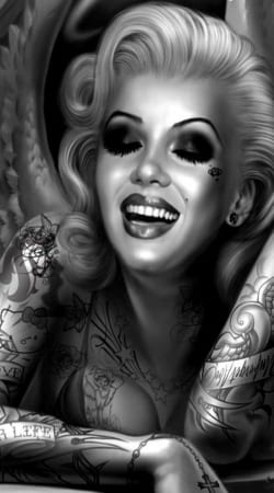 Goth Marilyn handyhüllen