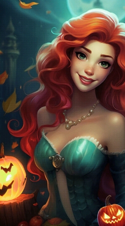 Halloween Princess V7 hülle