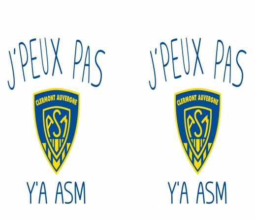 Je peux pas ya ASM - Rugby Clermont Auvergne handyhüllen
