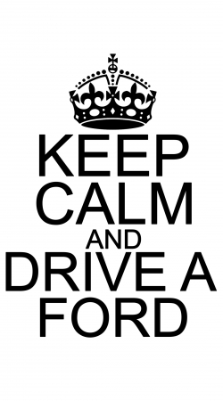 Keep Calm And Drive a Ford handyhüllen