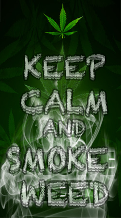 Keep Calm And Smoke Weed handyhüllen