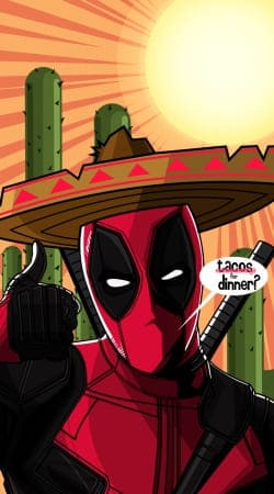 Mexican Deadpool handyhüllen