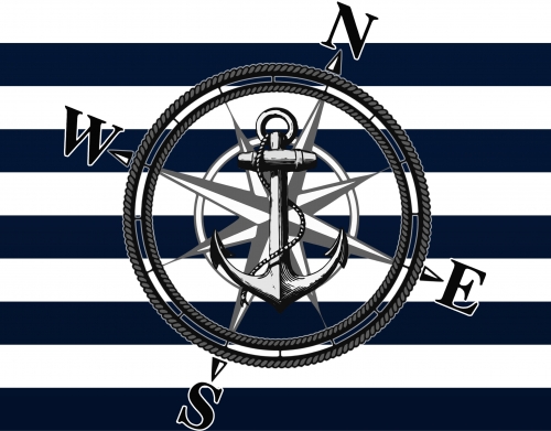 Navy Striped Nautica handyhüllen
