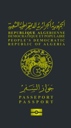 Passeport Algeria handyhüllen