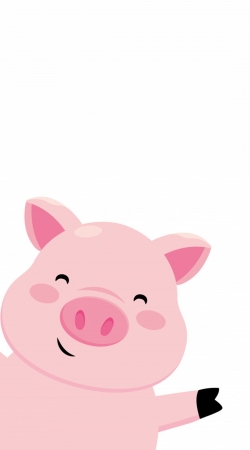 Pig Smiling handyhüllen