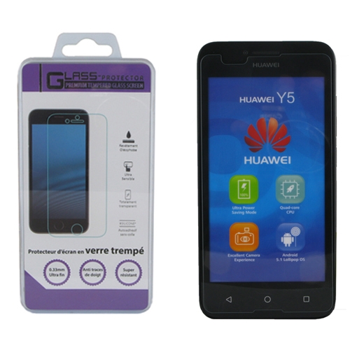 Premium Gehartetem Glas Displayschutzfolien Doppelpack fur Huawei Y5 Y560