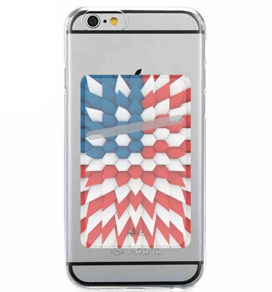3D Poly USA flag für Slot Card