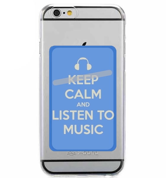 Keep Calm And Listen to Music für Slot Card