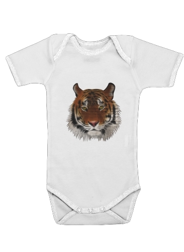 Abstract Tiger für Baby Body