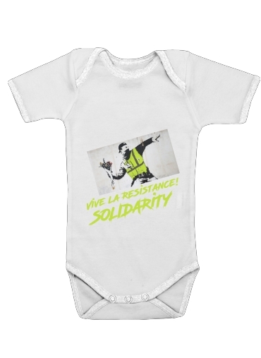 Bansky Yellow Vests für Baby Body