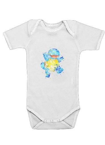 Carapuce Watercolor für Baby Body