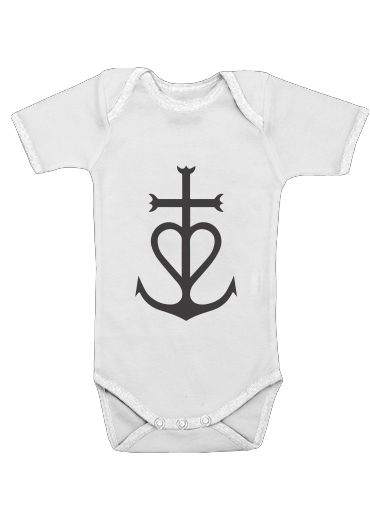 Croix de Camargue für Baby Body