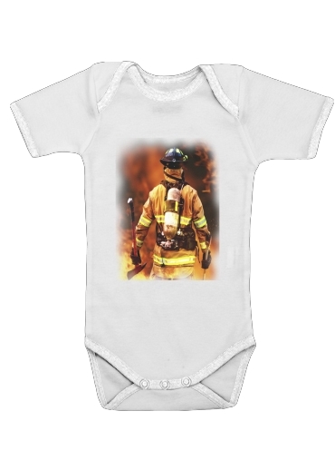 Feuerwehrmann Firefighter für Baby Body