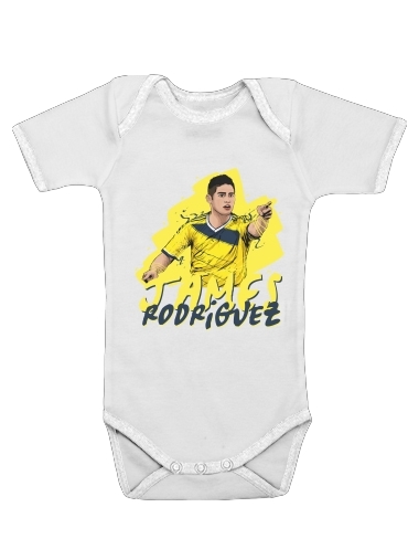 Football Stars: James Rodriguez - Colombia für Baby Body