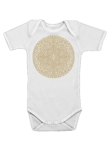 Geometric Bohemian Mandala für Baby Body