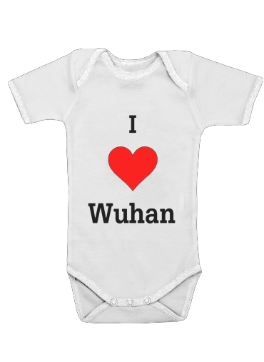 I love Wuhan Coronavirus für Baby Body