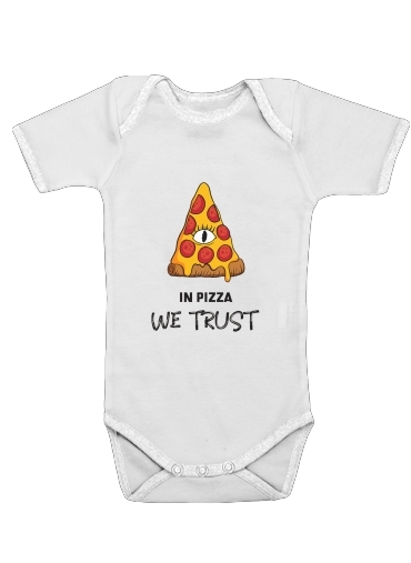 iN Pizza we Trust für Baby Body