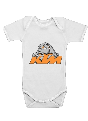 KTM Racing Orange And Black für Baby Body