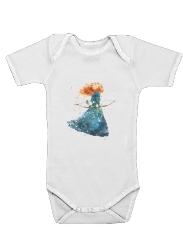 Merida Watercolor für Baby Body