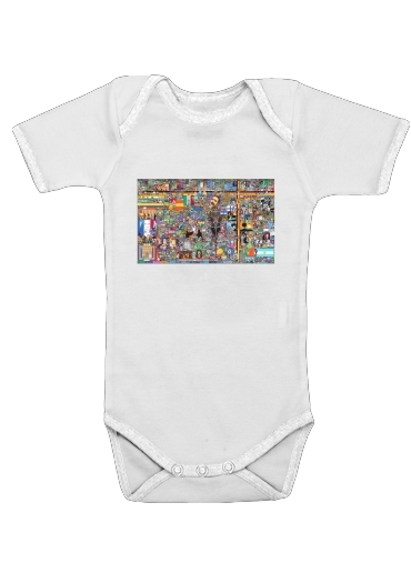 Pixel War Reddit für Baby Body