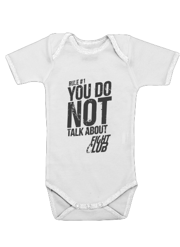 Onesies Baby Rule 1 You do not talk about Fight Club