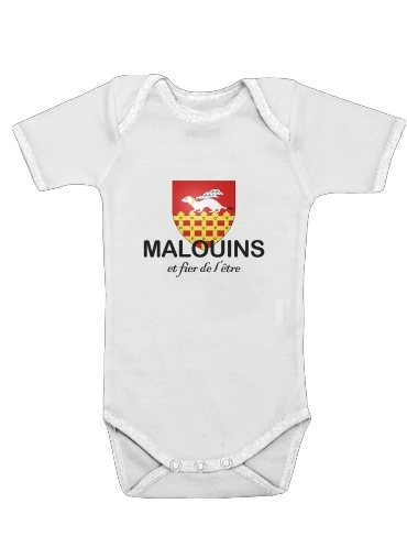 Saint Malo Blason für Baby Body