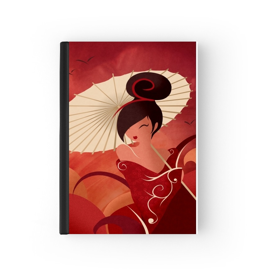 Sakura Asian Geisha für Passhülle