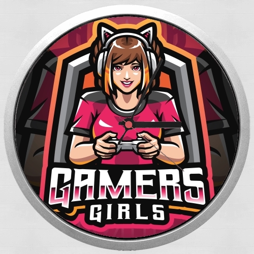 Gamers Girls für Wanduhr