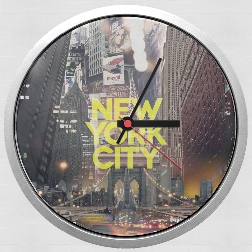 New York City II [yellow] für Wanduhr