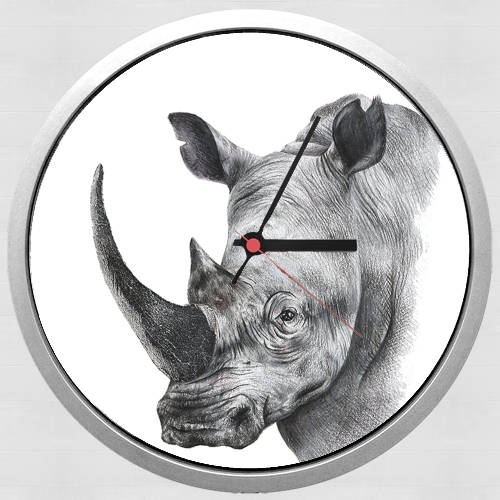 Rhino Shield Art für Wanduhr
