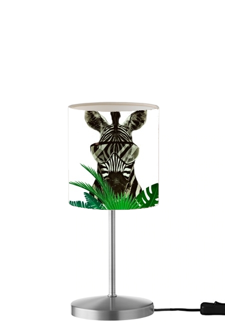 Hipster Zebra Style für Tisch- / Nachttischlampe