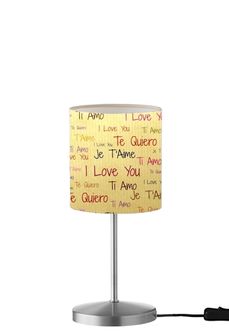 Love Letters für Tisch- / Nachttischlampe