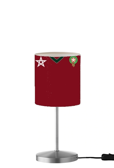 Marocco Football Shirt für Tisch- / Nachttischlampe