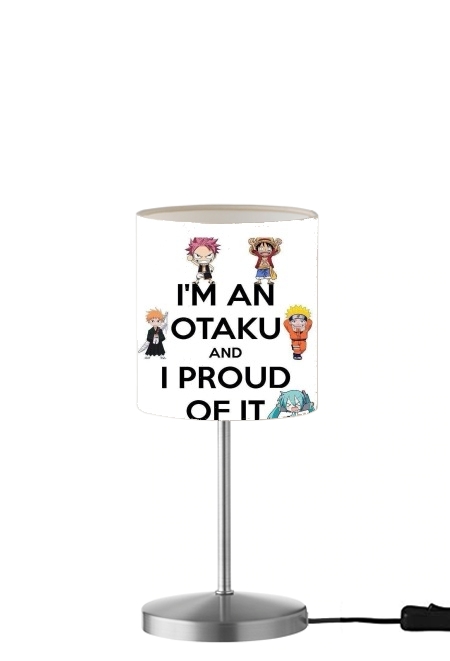Otaku and proud für Tisch- / Nachttischlampe