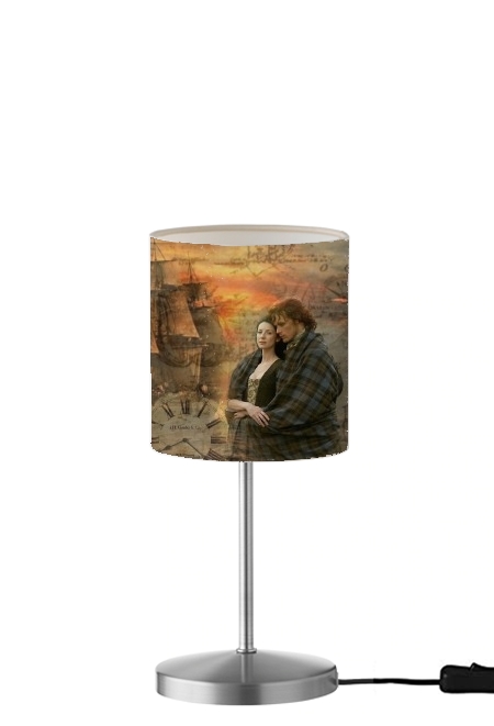 Outlander Collage für Tisch- / Nachttischlampe
