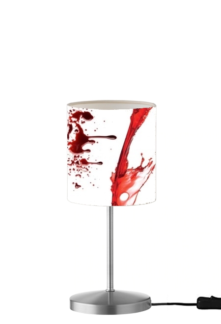 Pool von Blut für Tisch- / Nachttischlampe