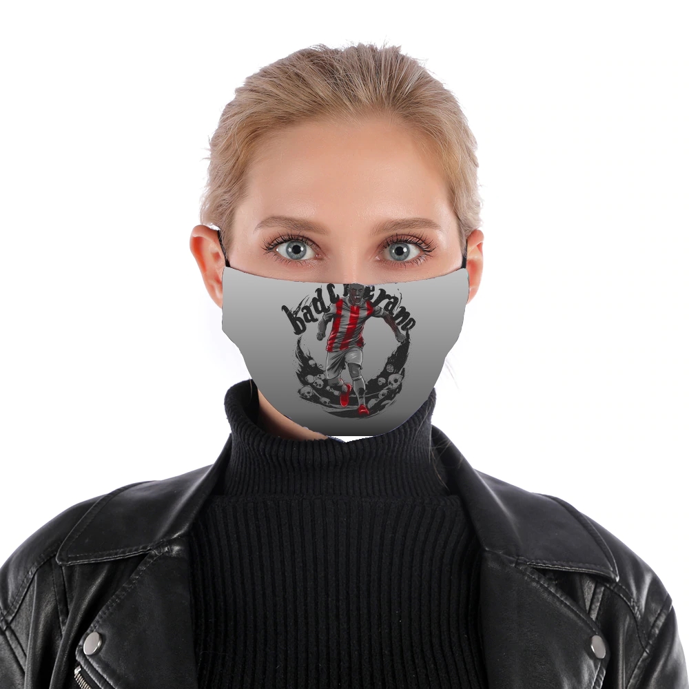 Badcherano Monster in Barcelona für Nase Mund Maske