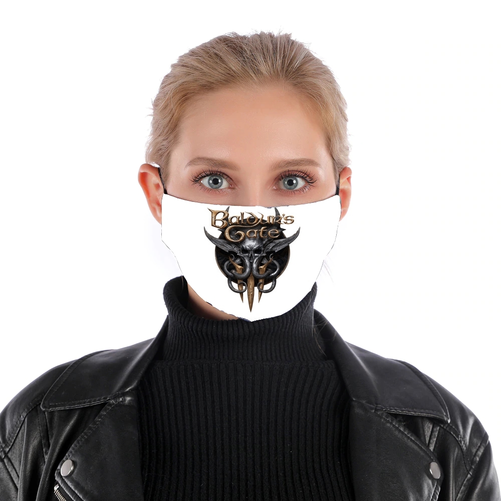 Baldur Gate 3 für Nase Mund Maske