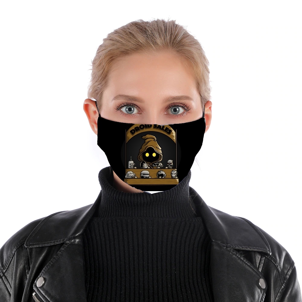 Droid Sales für Nase Mund Maske