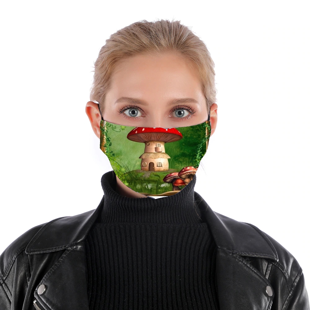 Dwarf Land für Nase Mund Maske