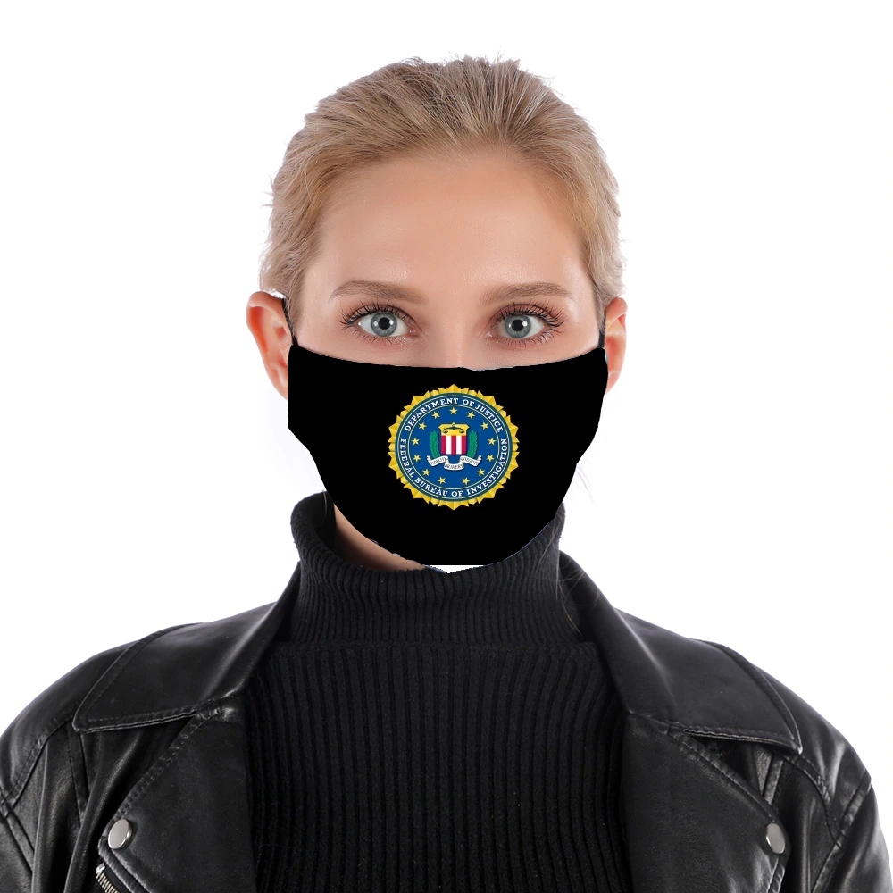 FBI Federal Bureau Of Investigation für Nase Mund Maske
