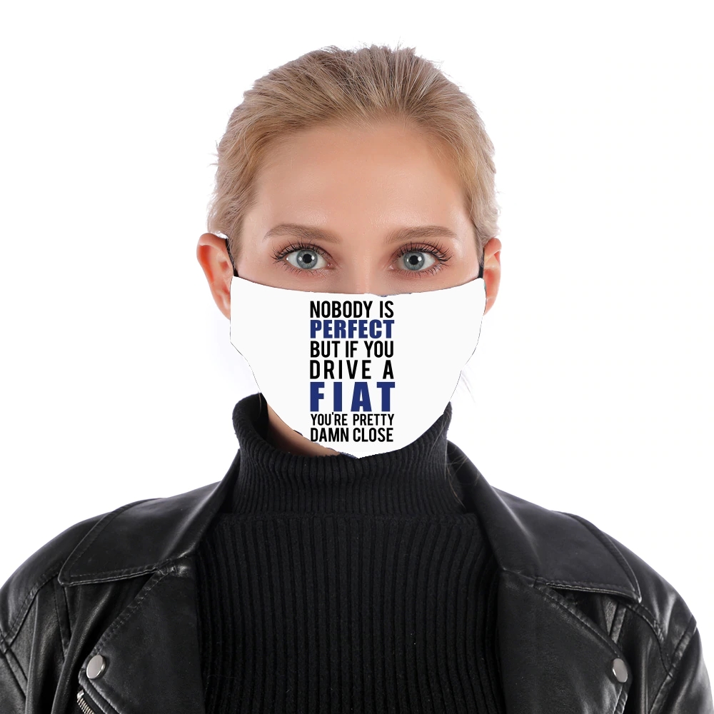 Fiat-Besitzer für Nase Mund Maske