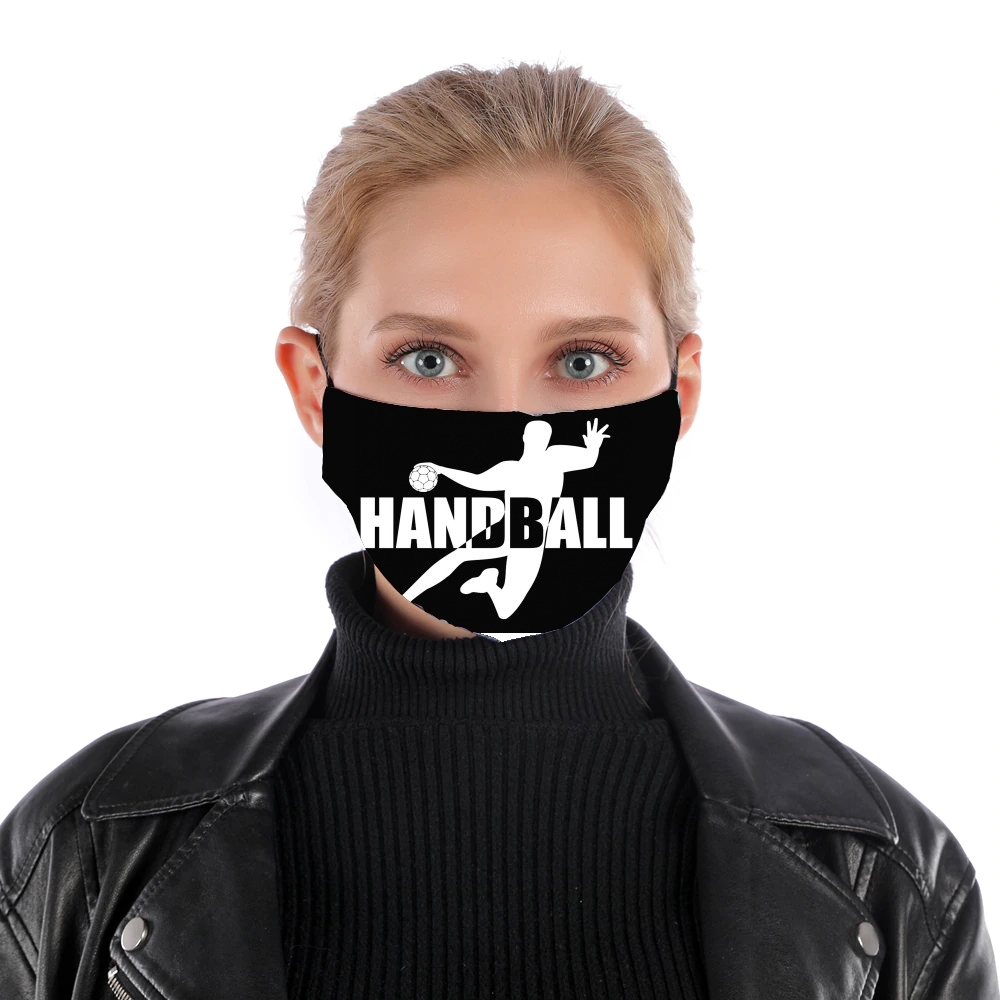 Handball Live für Nase Mund Maske