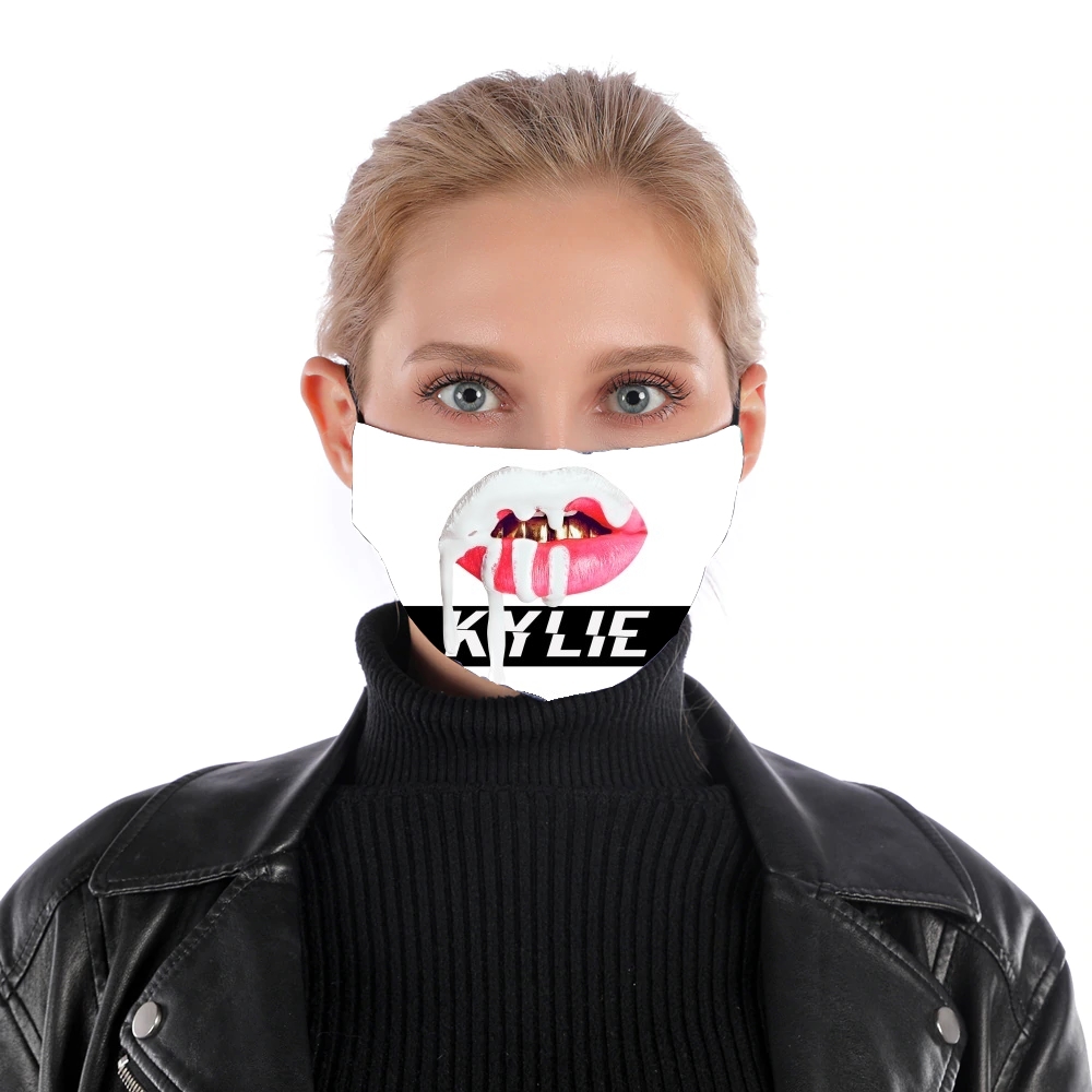 Kylie Jenner für Nase Mund Maske