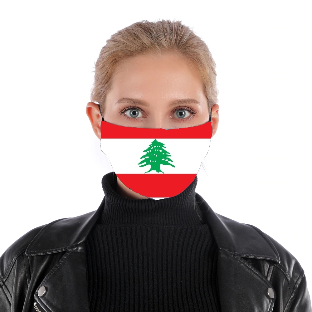 Lebanon für Nase Mund Maske