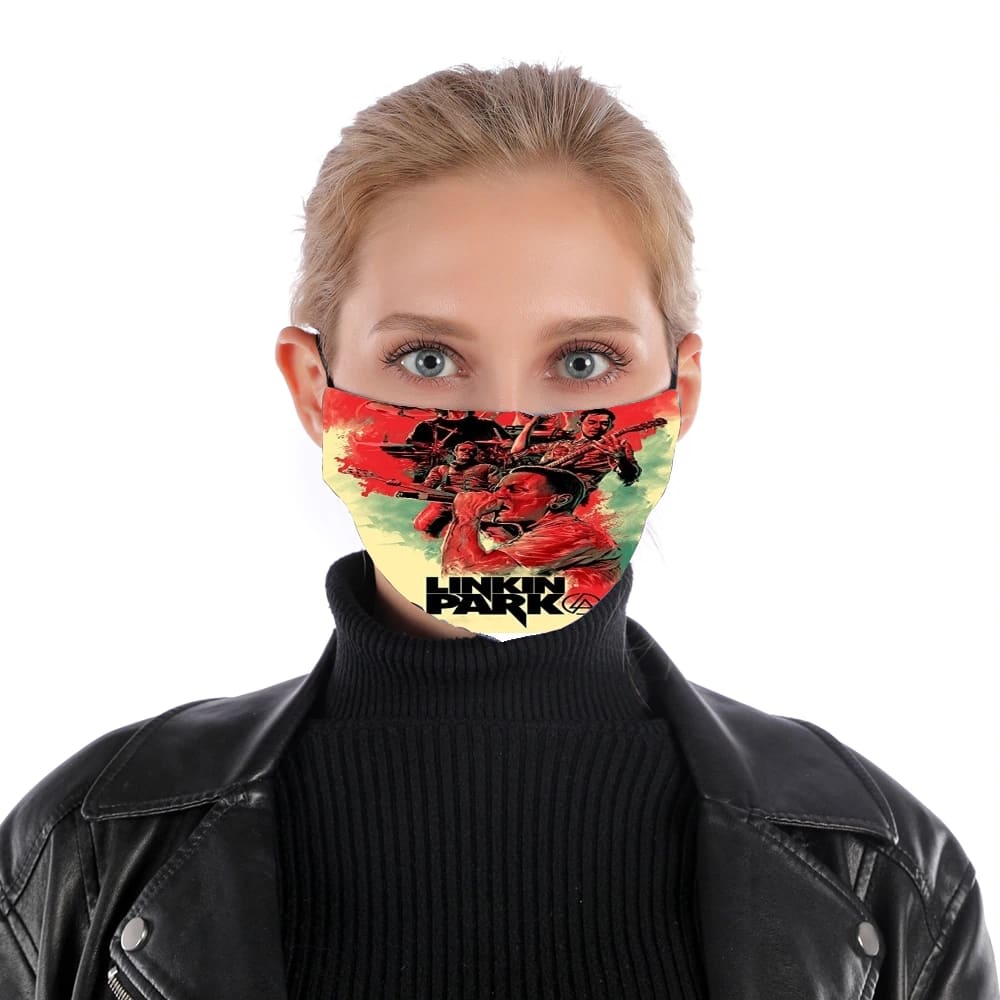 Linkin Park für Nase Mund Maske