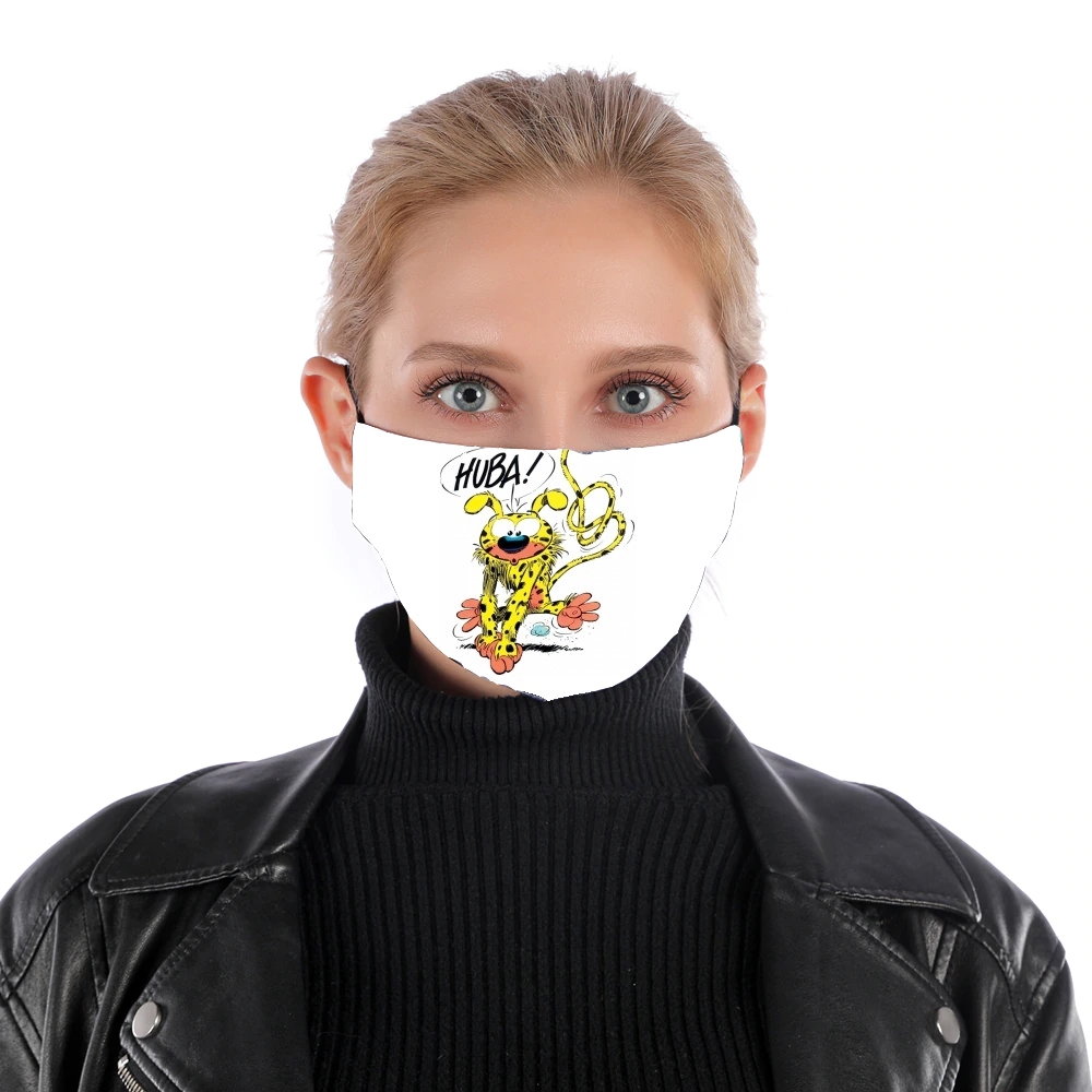 Marsupilami Houba für Nase Mund Maske