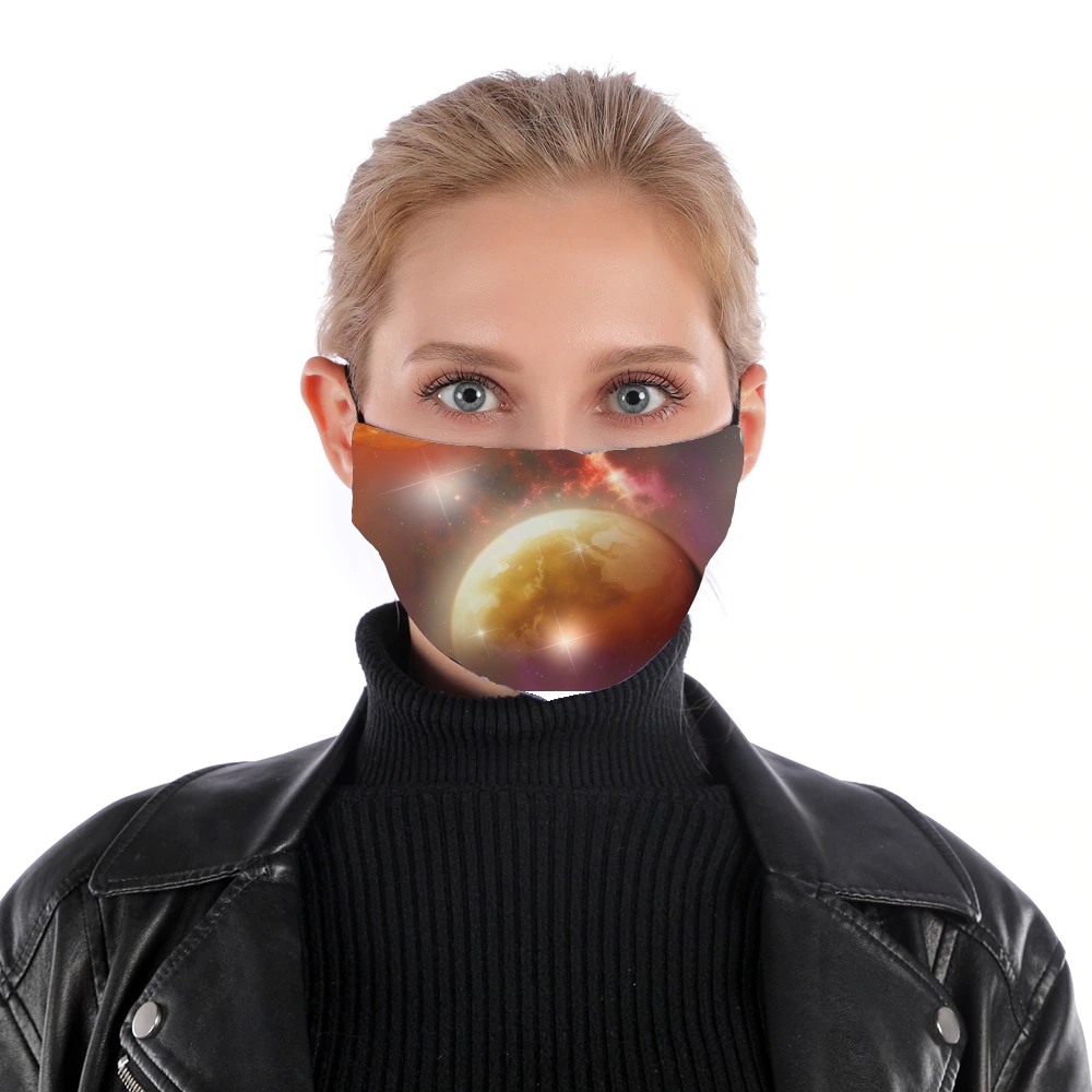 New Solar System für Nase Mund Maske