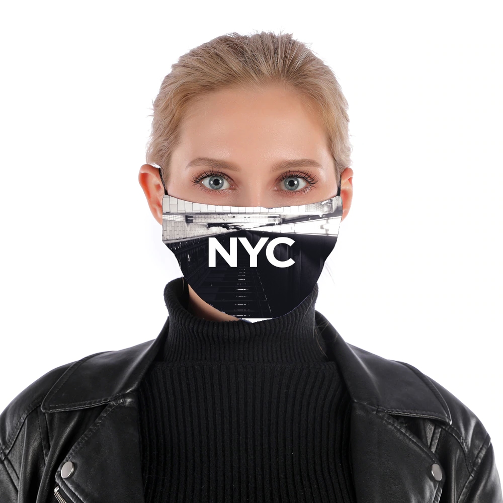 NYC Basic 1 für Nase Mund Maske